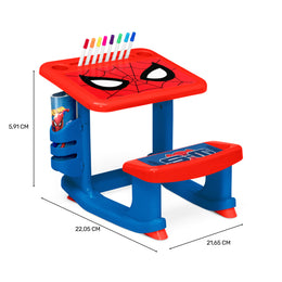 Escritorio De Dibujo Y Juegos Para Niño
