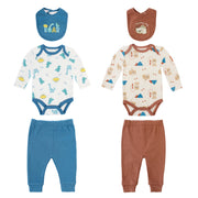 Body + Pantalón Largo + Babero