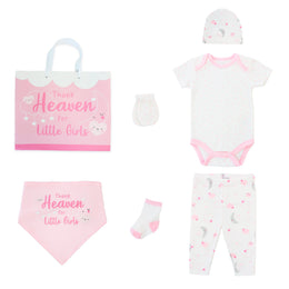 Body + pantalon largo + medias + mitones + babero + bolsa