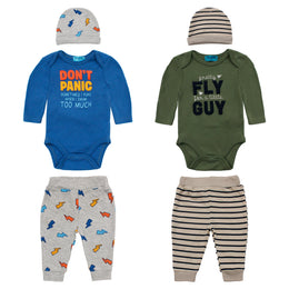 Body M/ L + Pantalón +  Gorro