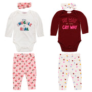 Body M/ L + Pantalón + Vincha